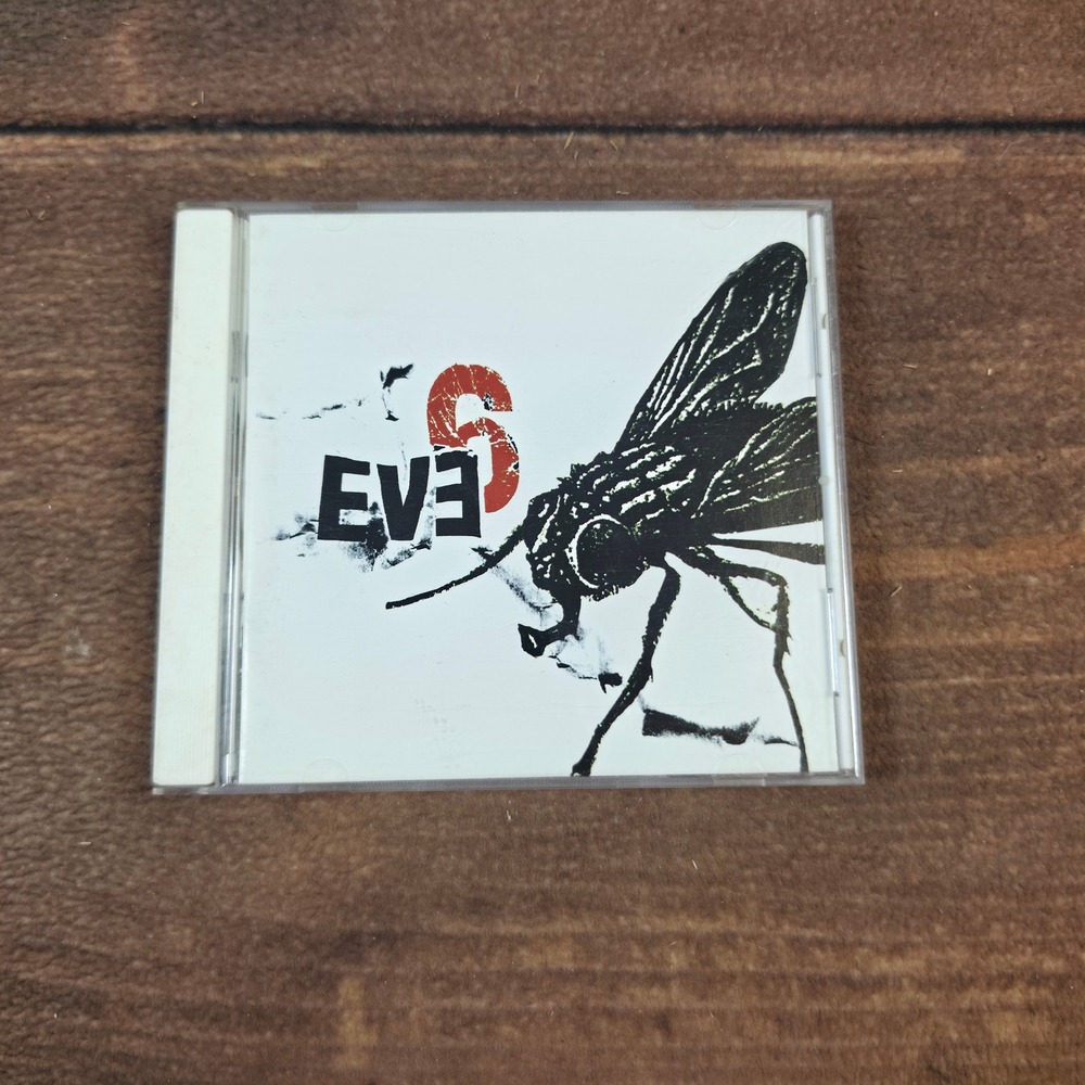 Eve 6 Self-Titled CD Album OS Red/Black Good 1998 RCA Records Alternative Rock
